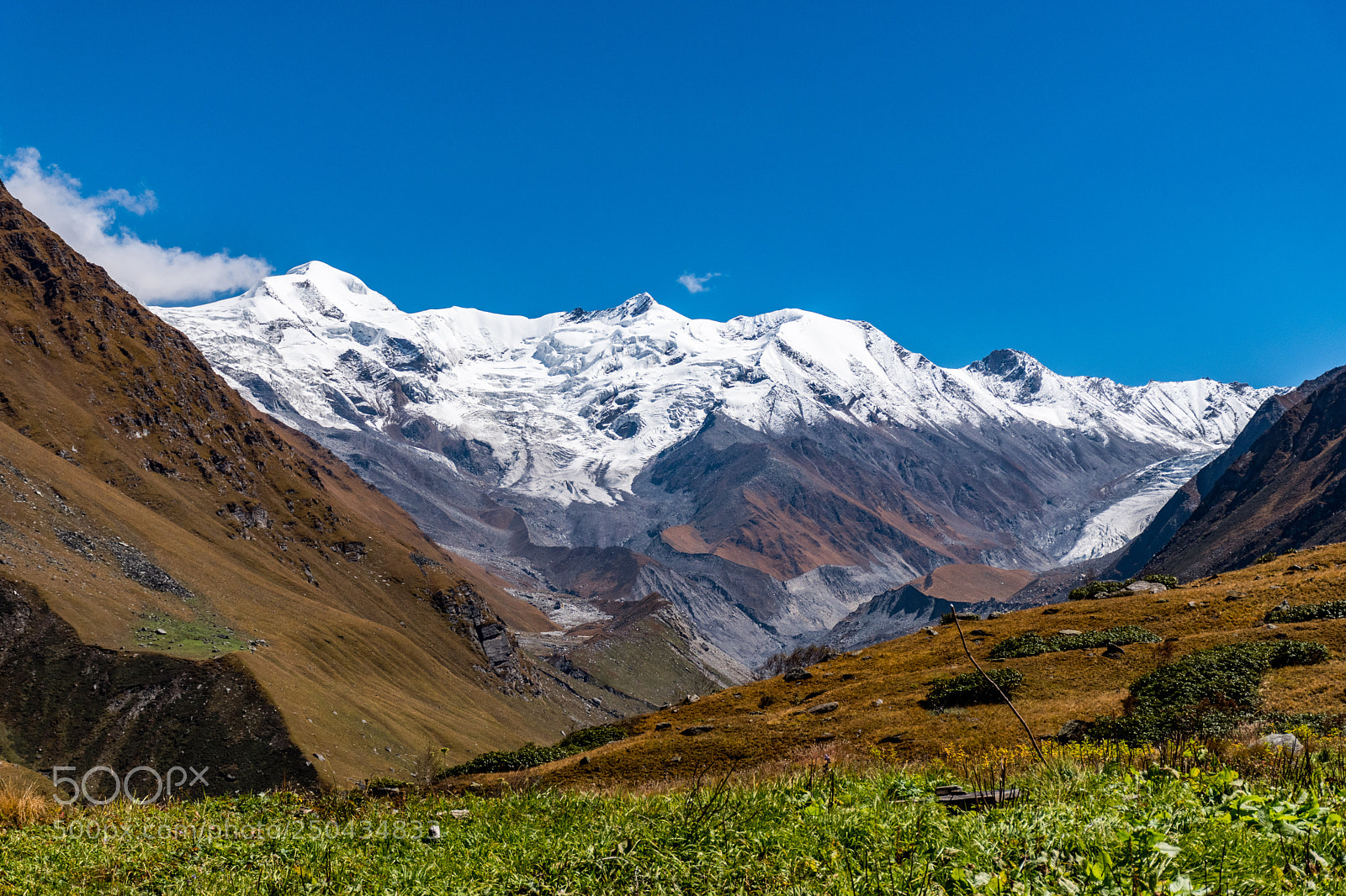 Nikon D5500 sample photo. Snow capped mountains and photography