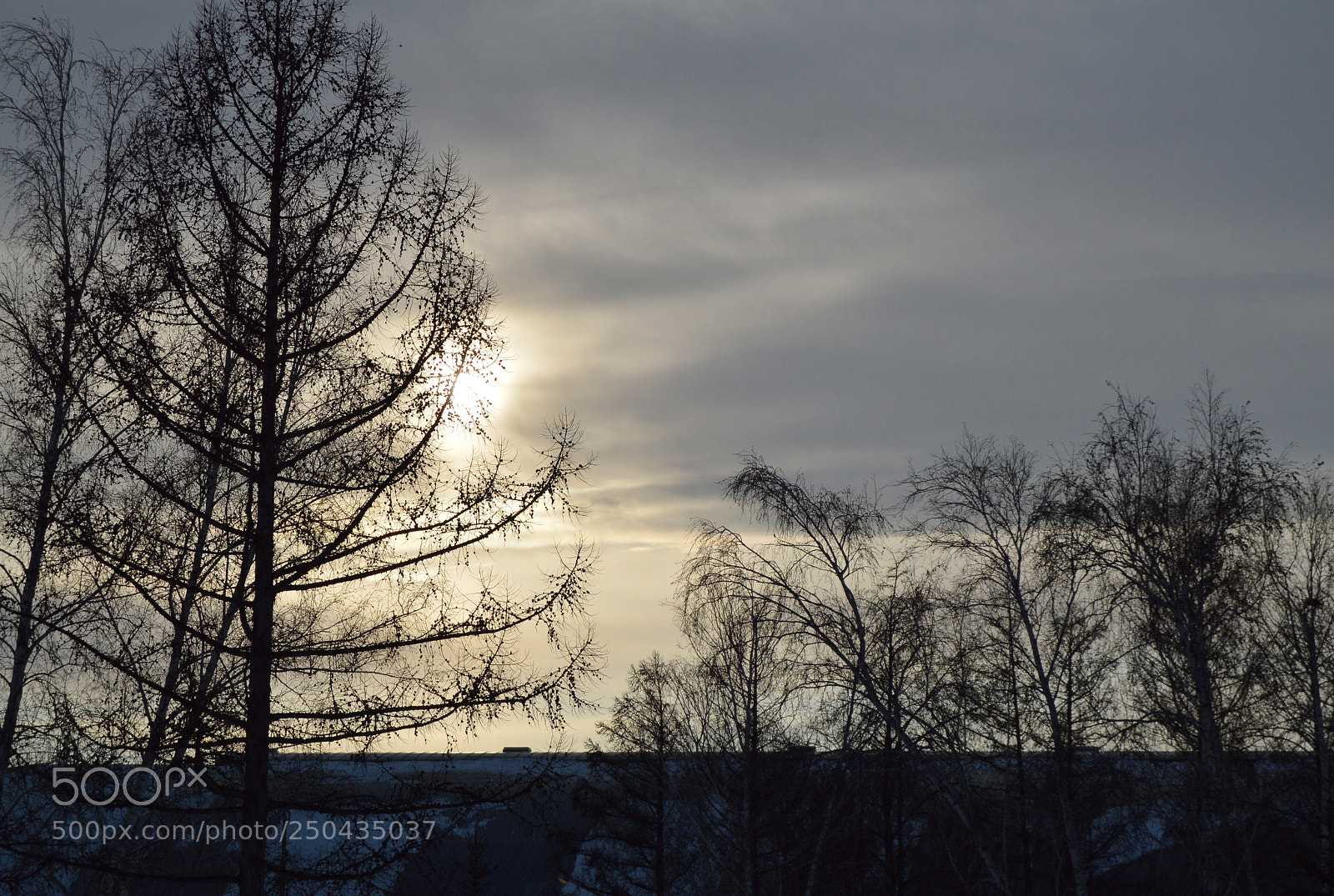 Nikon D3200 sample photo. Gray sky with clouds photography