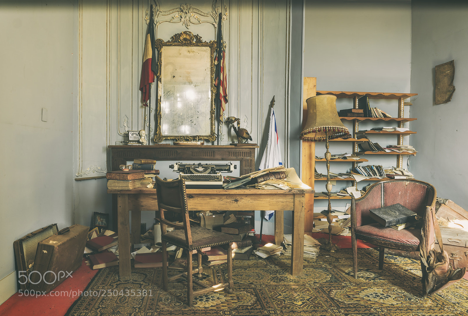Samsung NX3000 sample photo. Bureau chateau colonial photography