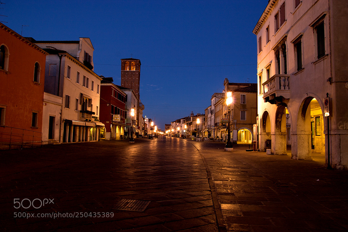 Canon EOS 20D sample photo. Corso del popolo chioggia photography