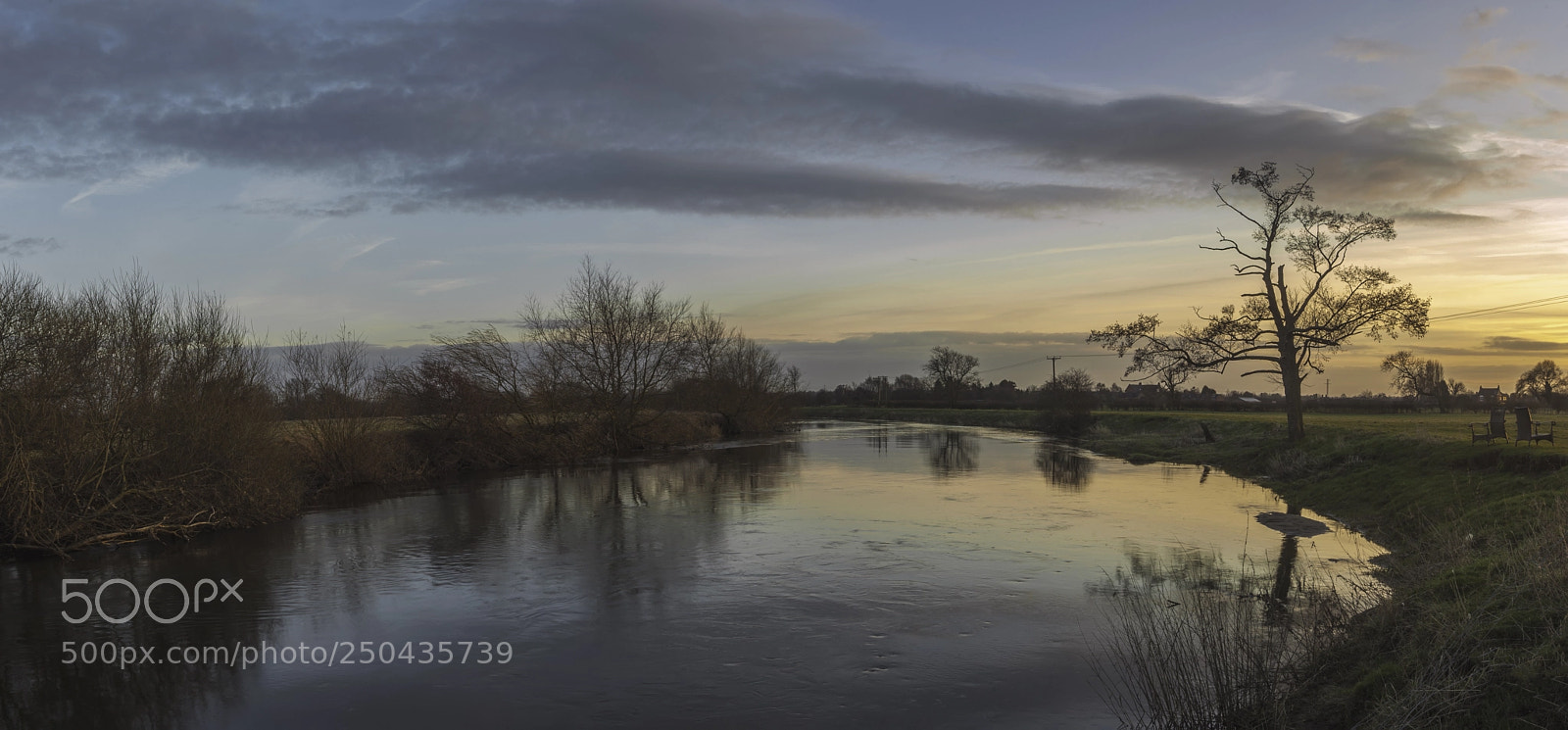 Canon EOS 5D Mark II sample photo. Peaceful sunset photography