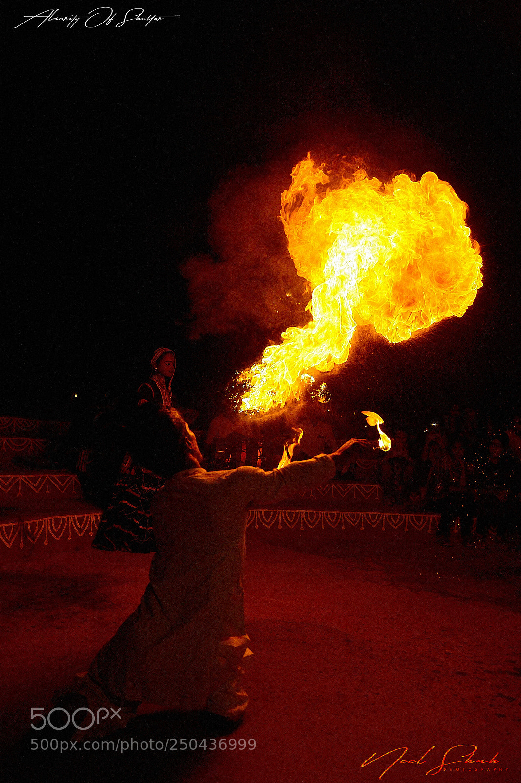 Nikon D3200 sample photo. Indian fire-breather photography