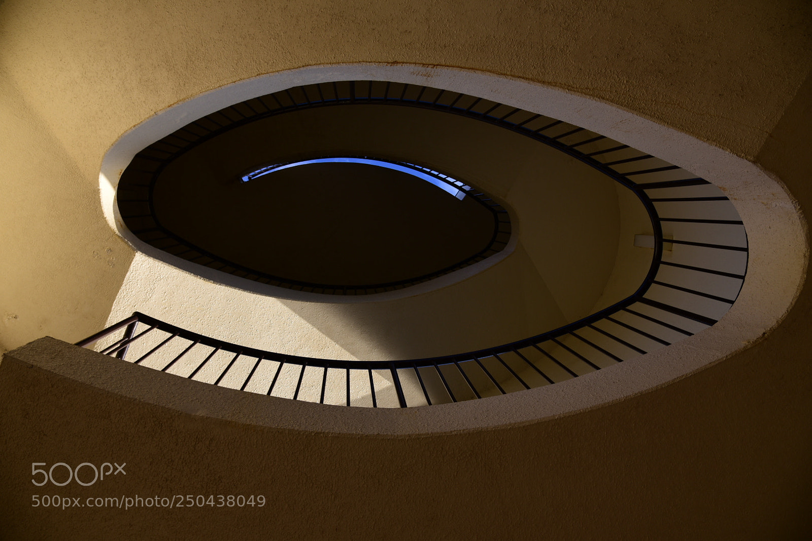 Nikon AF-S Nikkor 24-120mm F4G ED VR sample photo. Spiral staircase photography