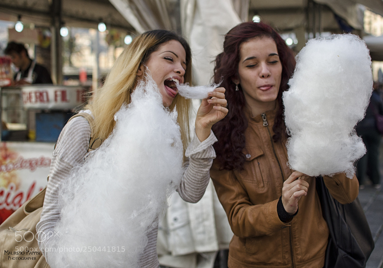 Nikon D5100 sample photo. Cotton candy photography