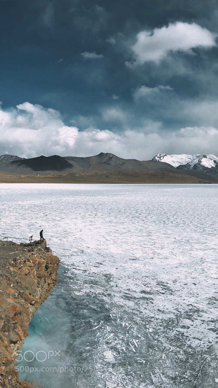 Apple iPhone X sample photo. Sacred glacial lake photography
