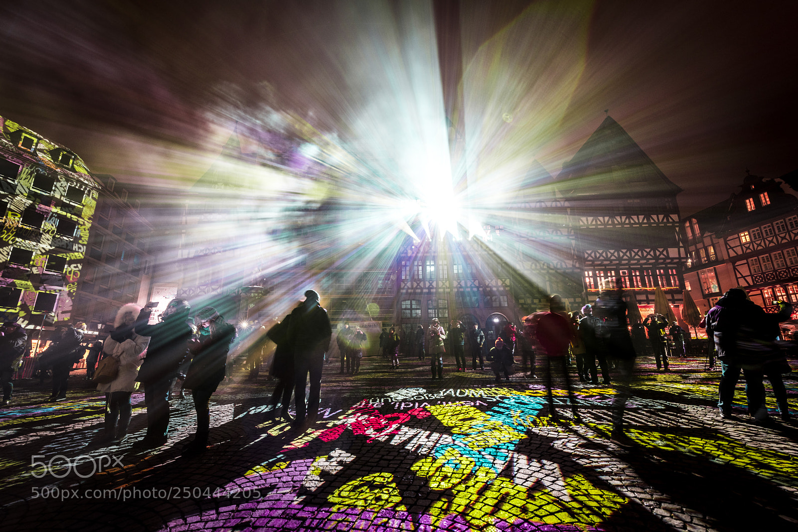 Nikon D810 sample photo. Colourful lights photography