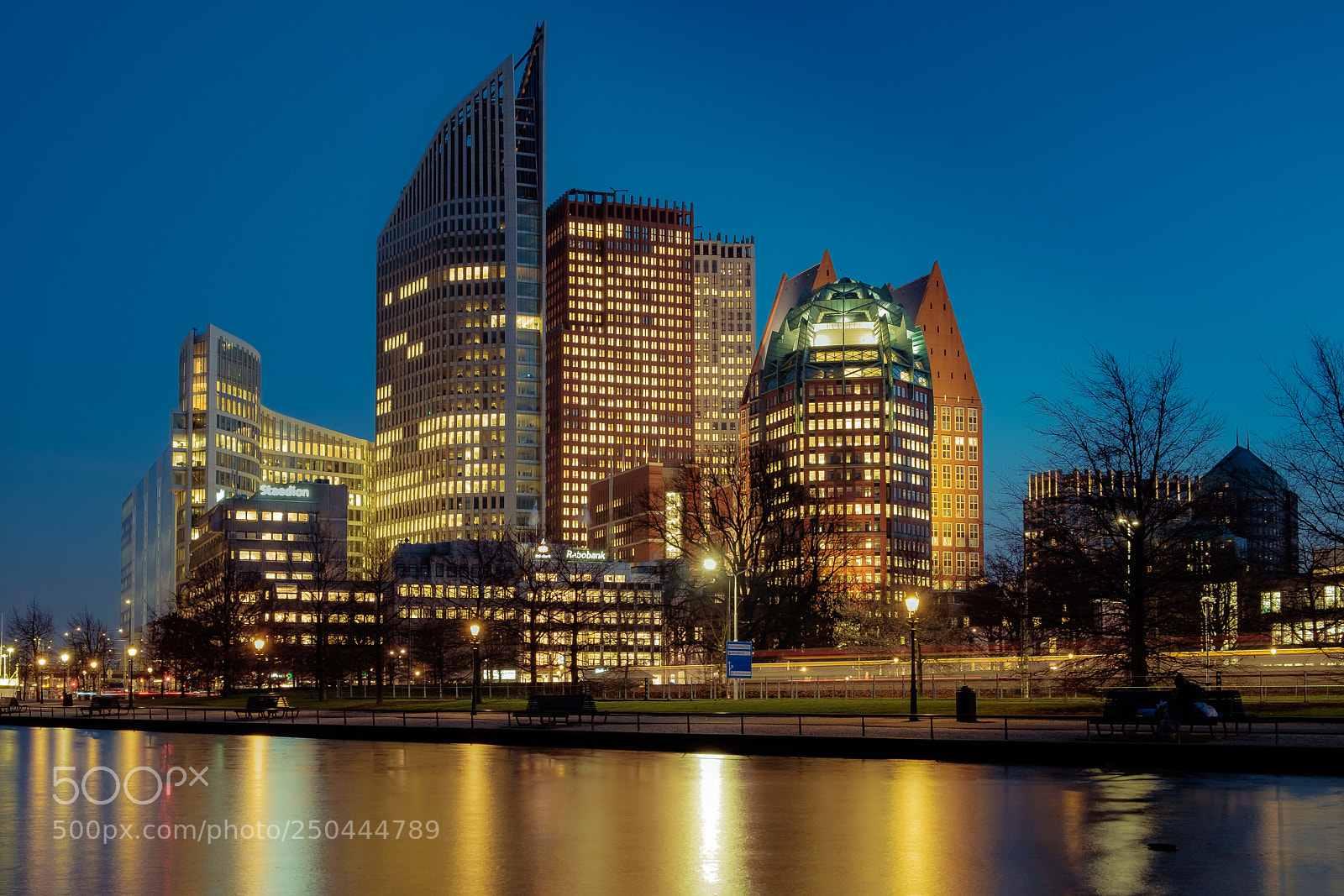 Fujifilm X-T10 sample photo. The hague skyline photography