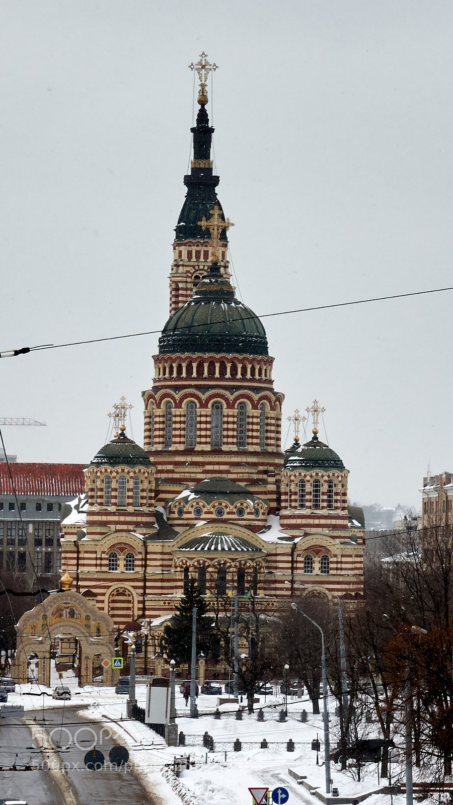 Sony DSC-RX100M5 sample photo. Annunciation cathedral, kharkiv photography