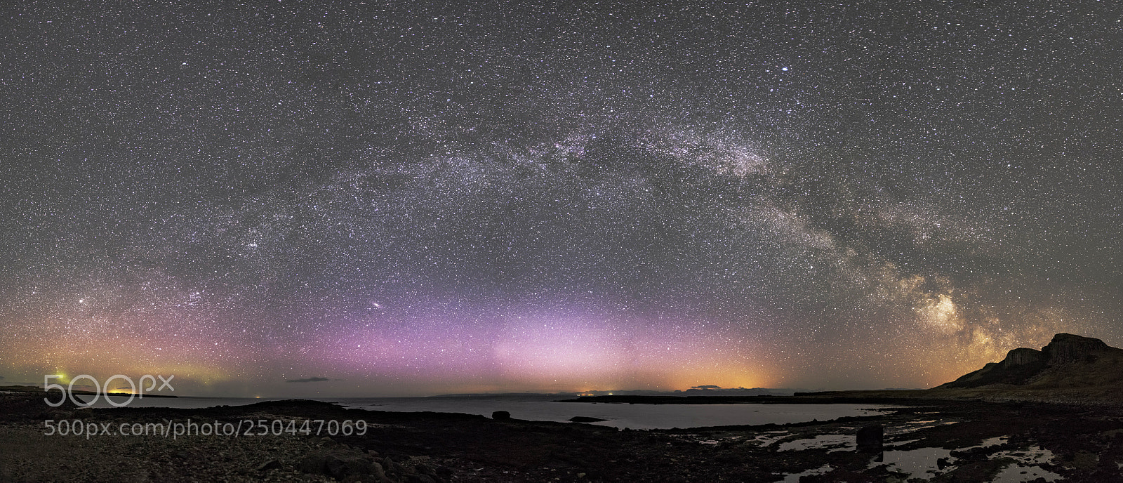 Nikon D810 sample photo. Full milky way arch photography
