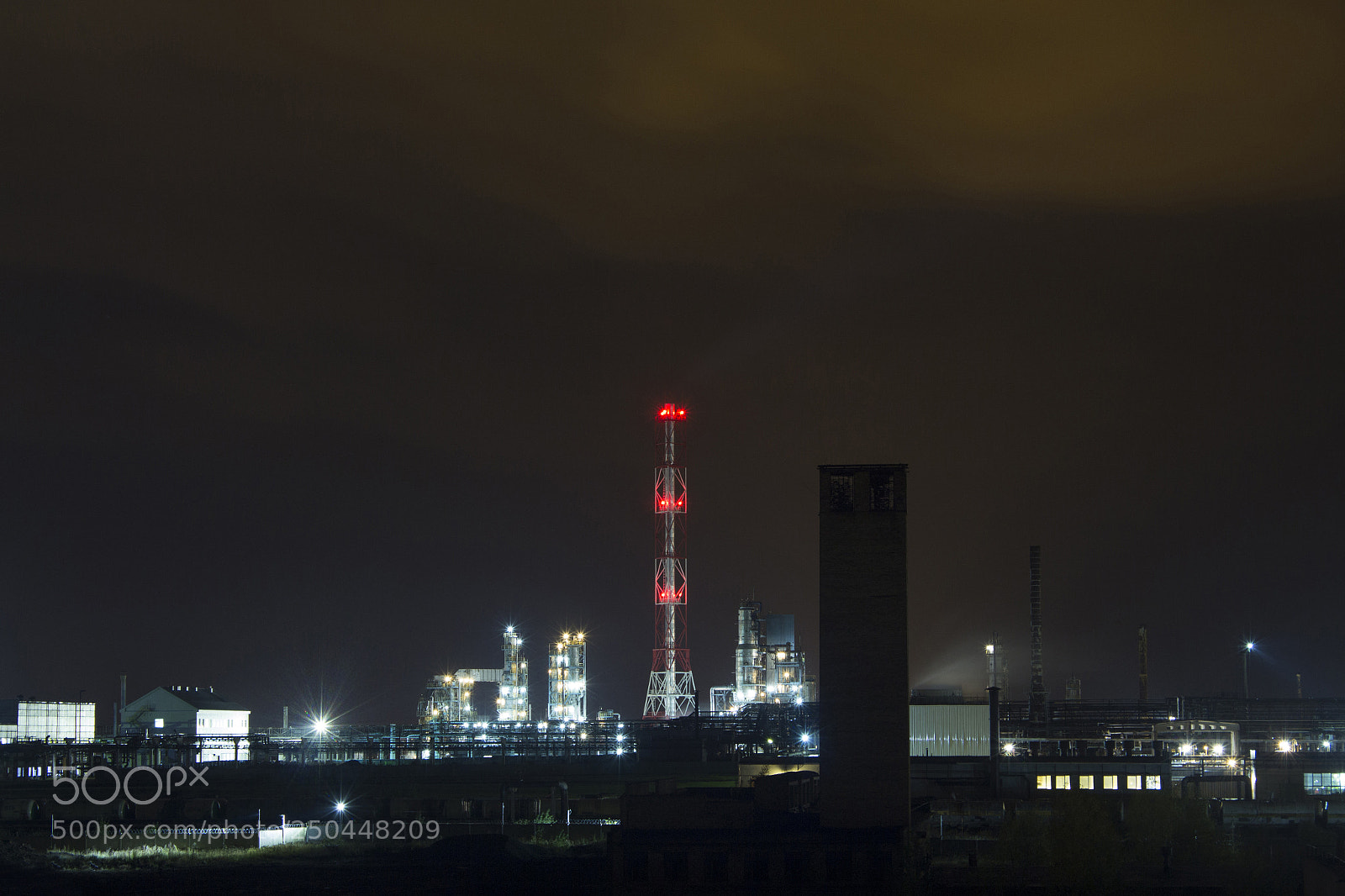 Canon EOS 650D (EOS Rebel T4i / EOS Kiss X6i) sample photo. Night industrial pipes photography
