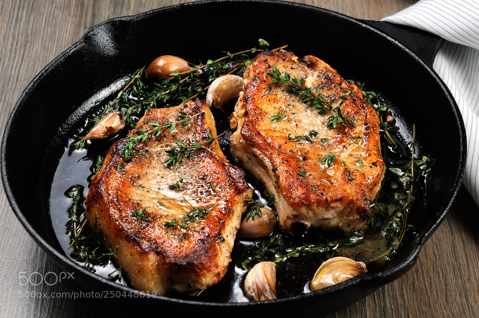 Nikon D90 sample photo. Roasted pork steak in photography