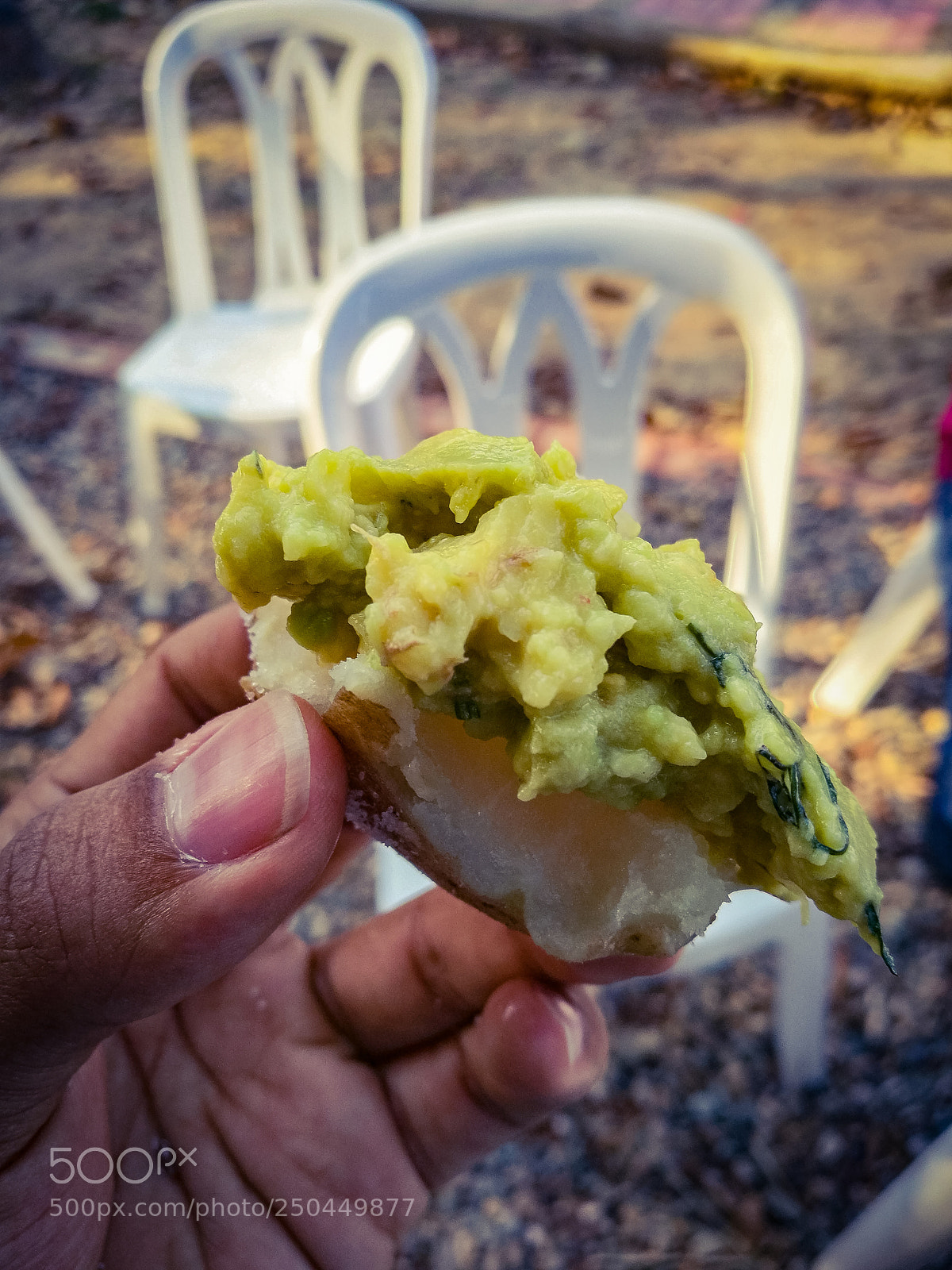 HUAWEI Honor 8 sample photo. Papa con guacamole photography