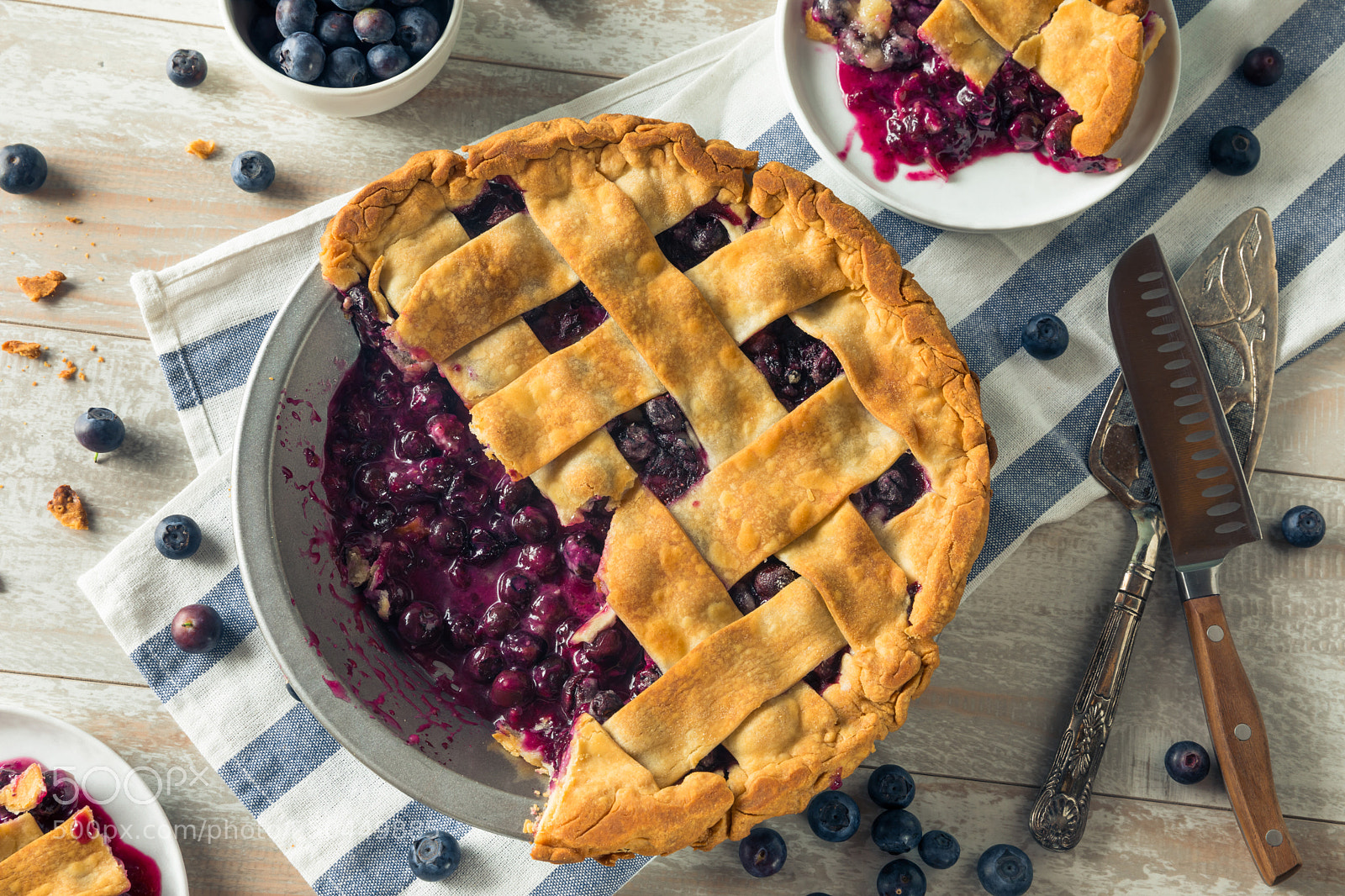 Canon EOS 5D Mark IV sample photo. Sweet homemade blueberry pie photography