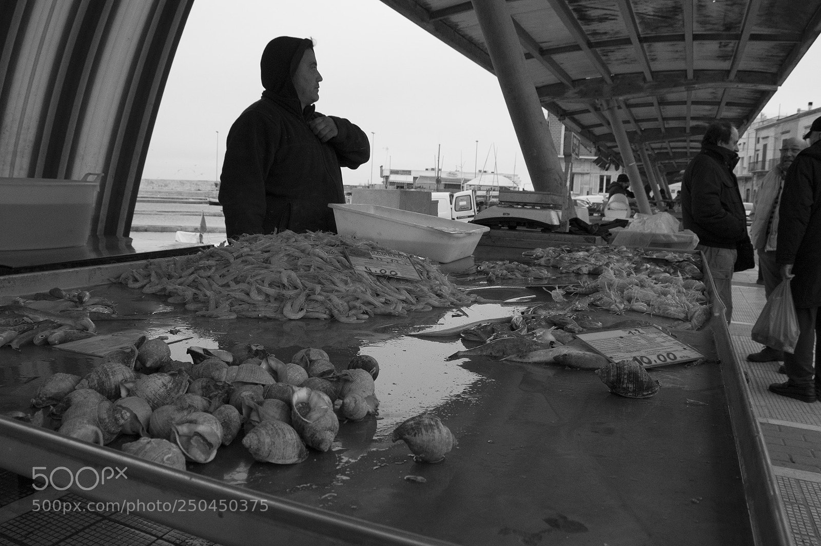 Nikon D3200 sample photo. Vendita del pescato. bari 2018 photography