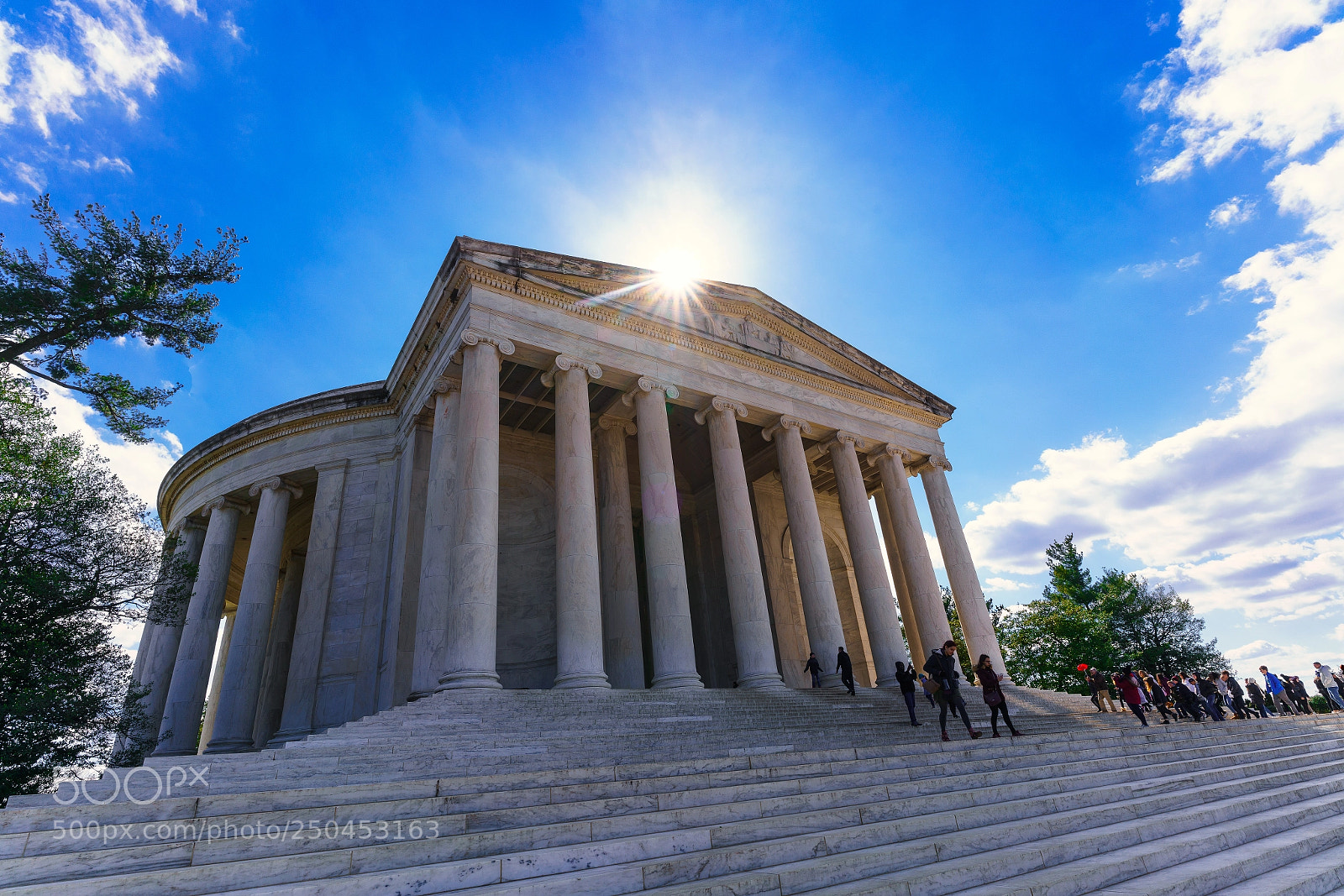 Sony a7R III sample photo. Jefferson's temple photography