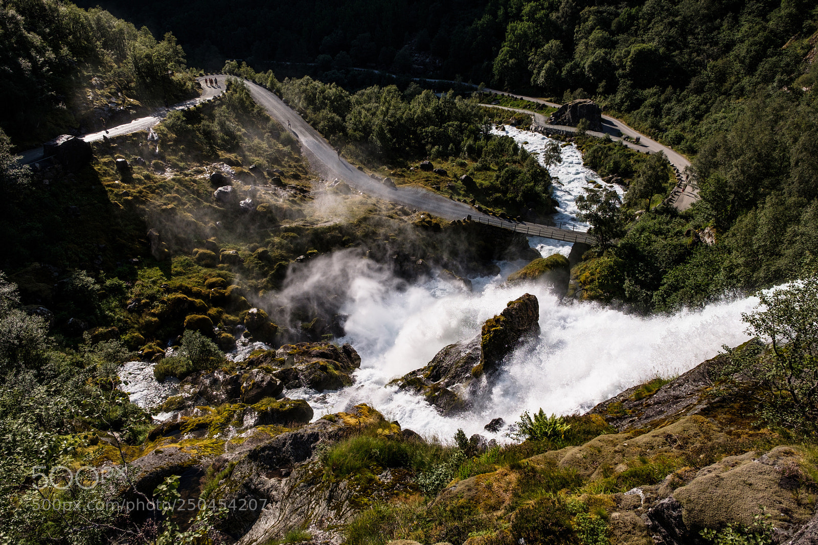 Fujifilm X-T20 sample photo. Norway falls photography