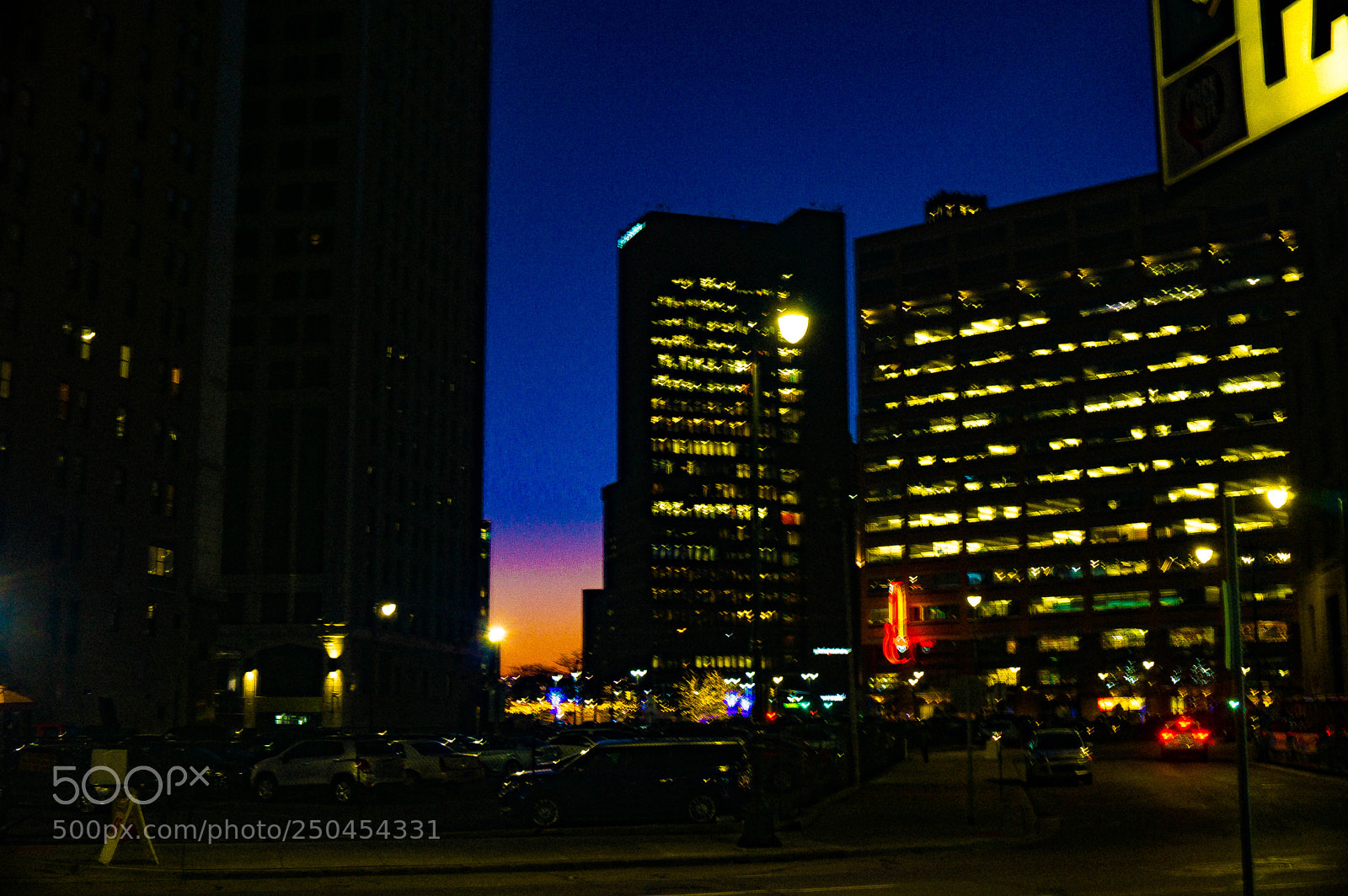 Sony a6000 sample photo. Sunset in the city photography