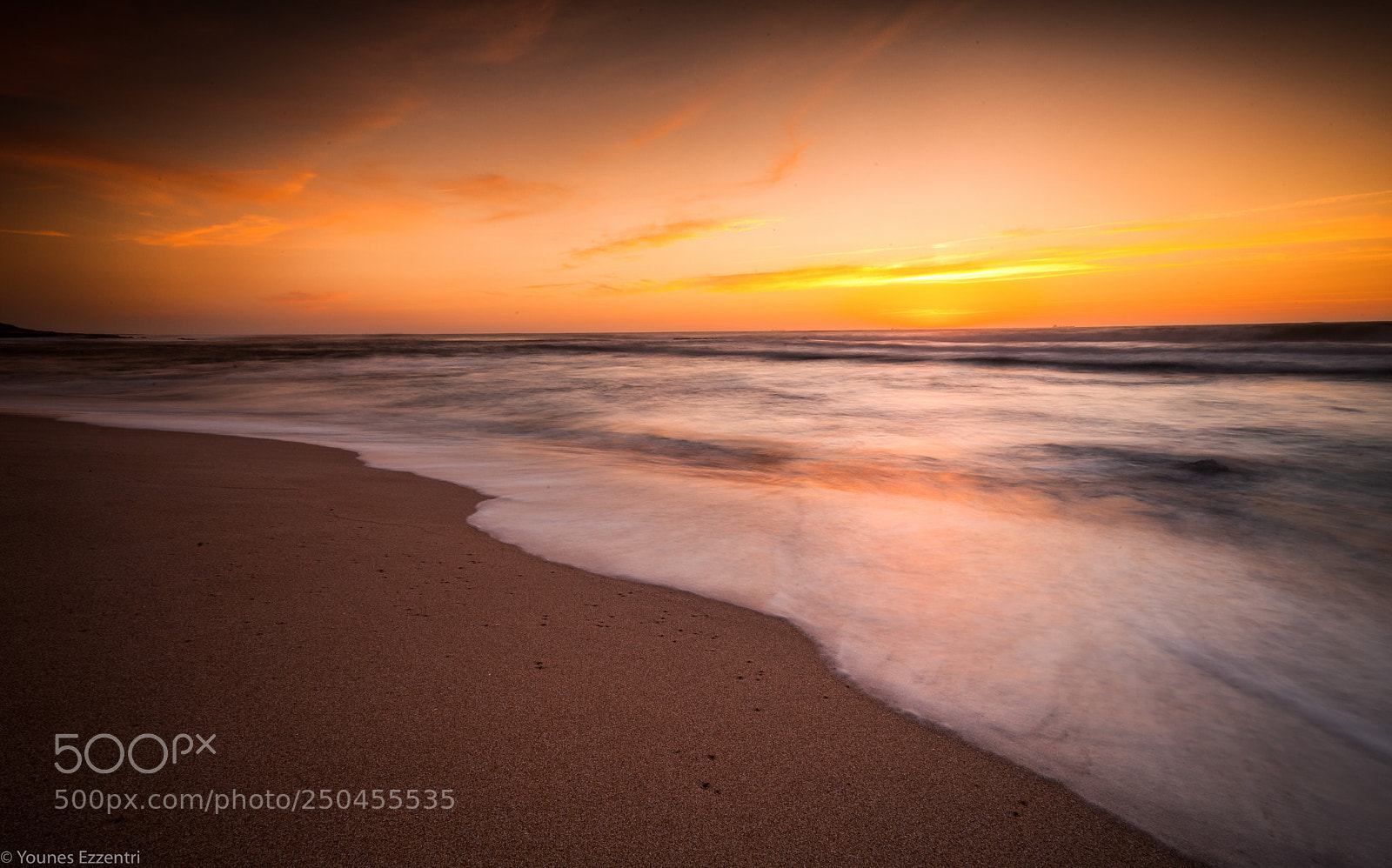 Canon EOS 5D Mark II sample photo. Smooth waves photography
