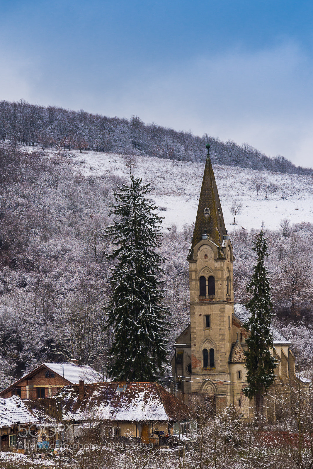 Nikon D610 sample photo. Old church in chirales photography