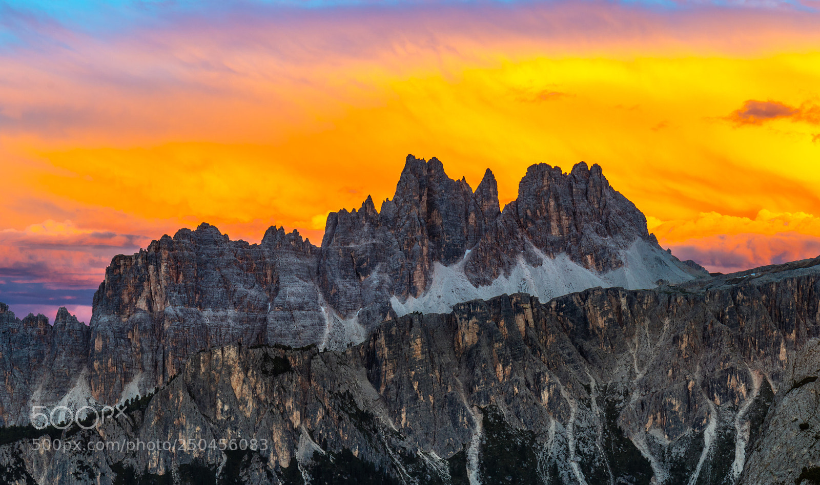Canon EOS 5DS R sample photo. Sunset in dolomites photography