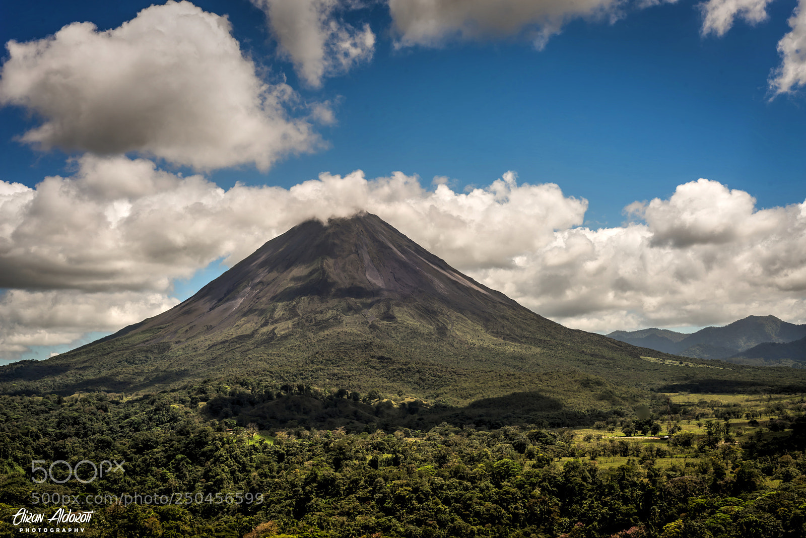Nikon D610 sample photo. Arenal volcano photography