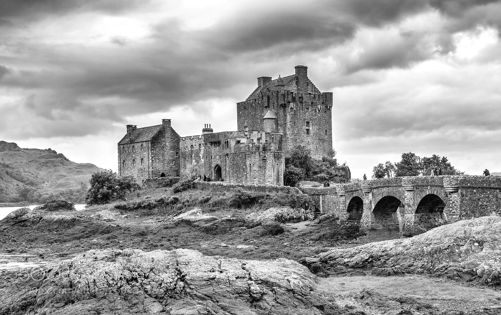 Nikon D7100 sample photo. Ellean donan castle  scotland photography