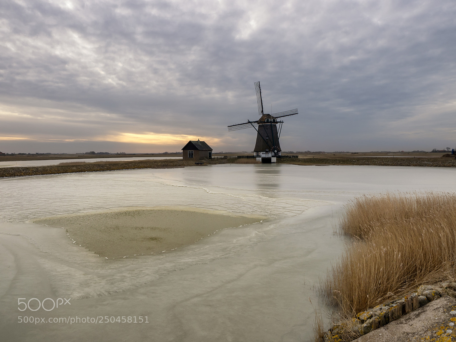 Olympus OM-D E-M1 sample photo. Windmill photography