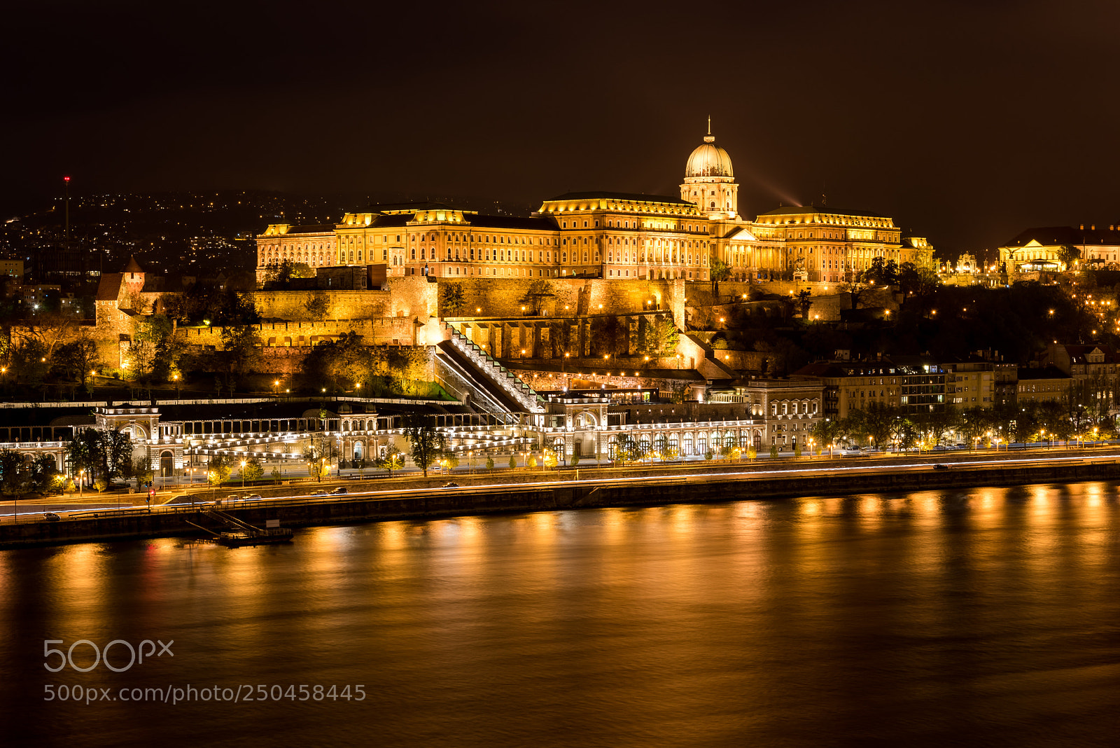 Nikon D810 sample photo. Budapest - royal palace photography