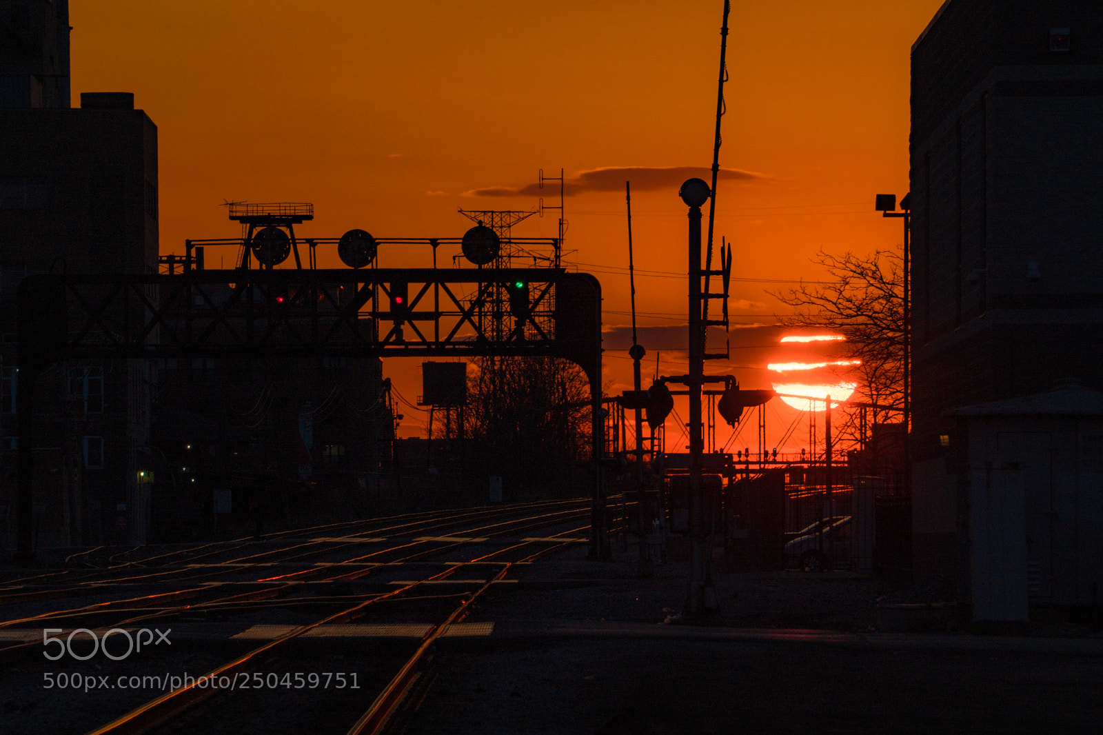 Sony a6300 sample photo. Sunset in chicago photography