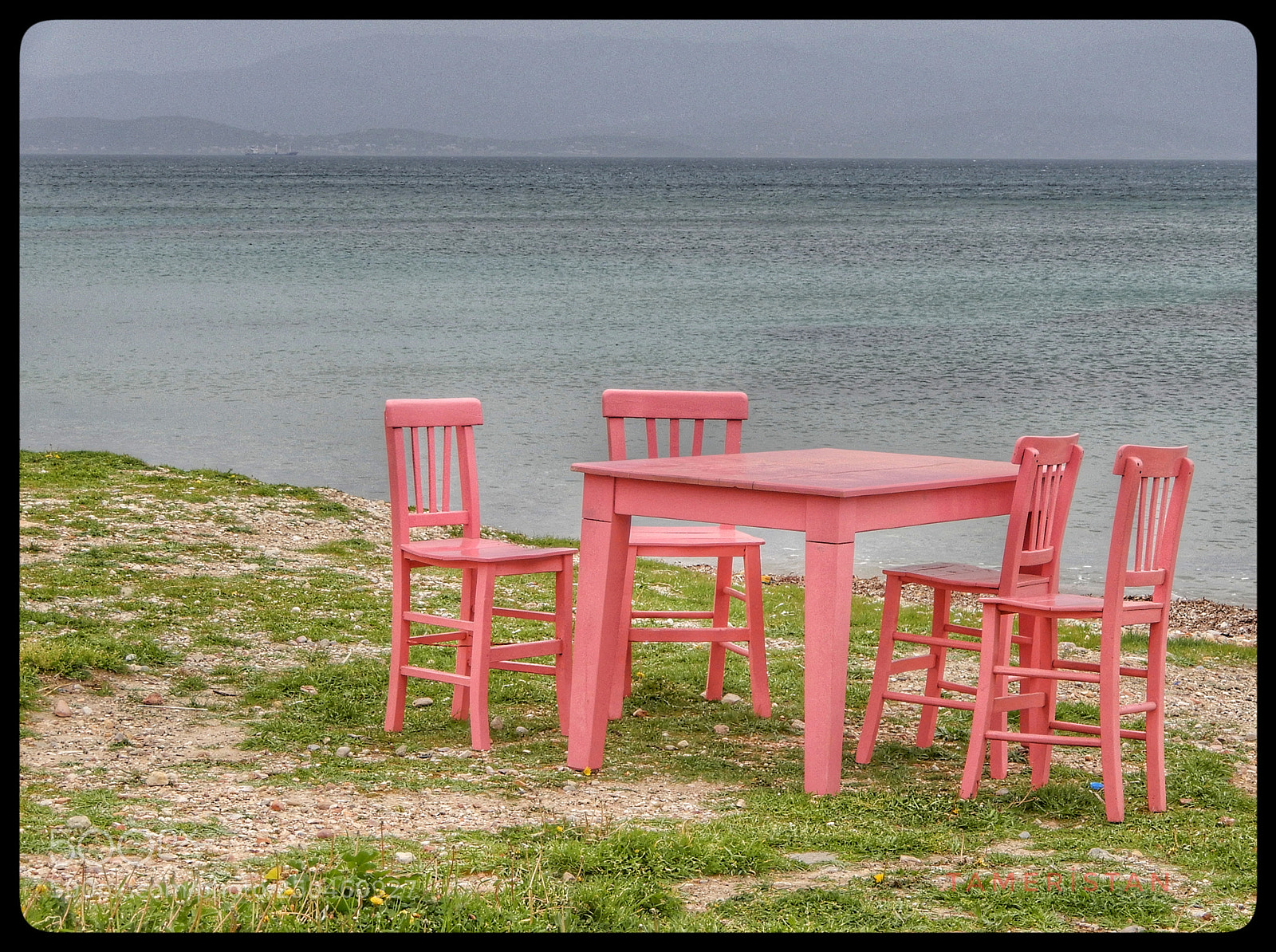 Nikon Coolpix A900 sample photo. Lone table photography