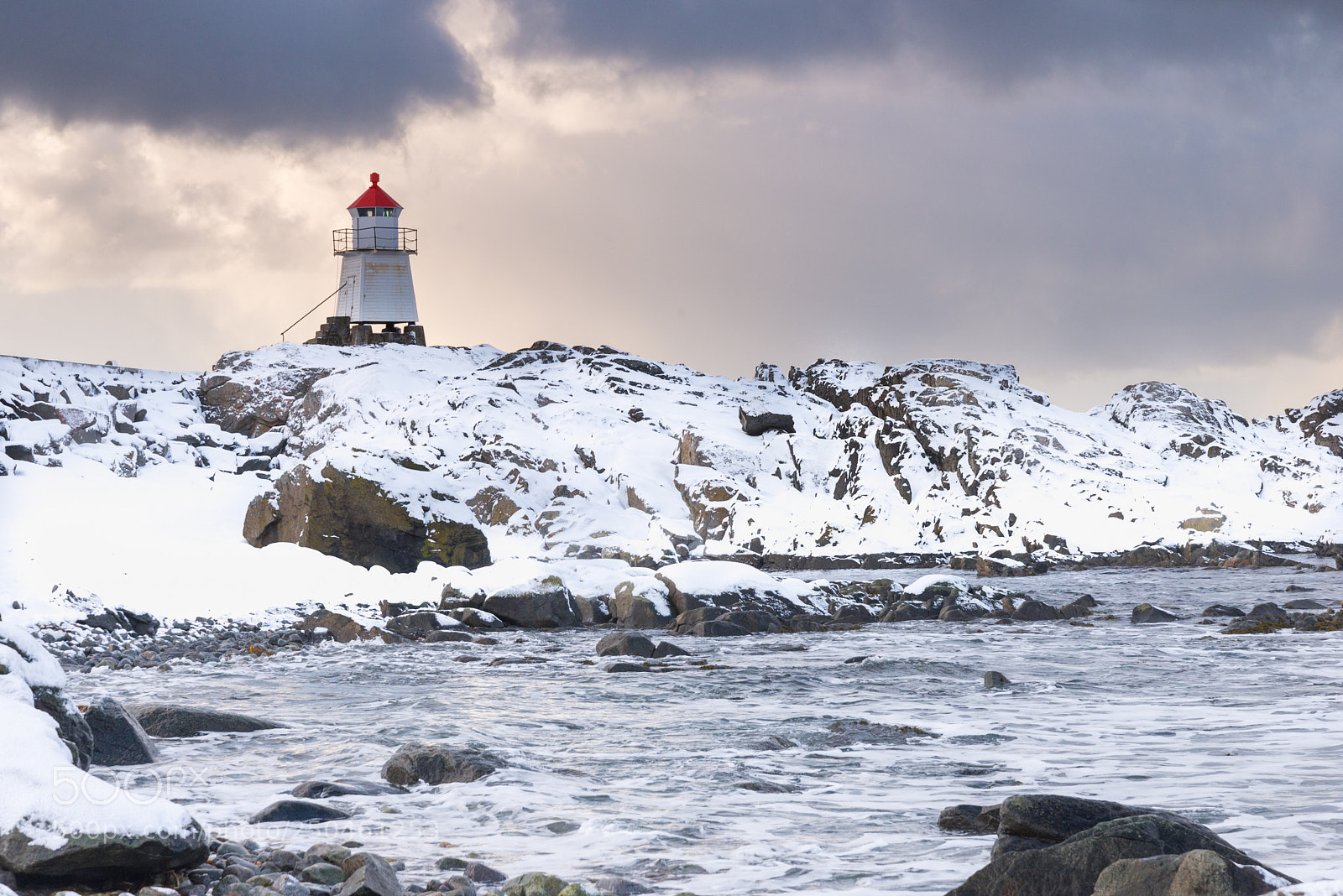 Nikon D610 sample photo. Laukvink lighthouse photography