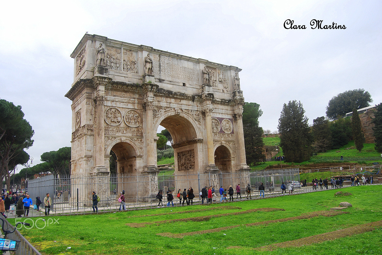 Nikon D60 sample photo. Arco de constantino photography