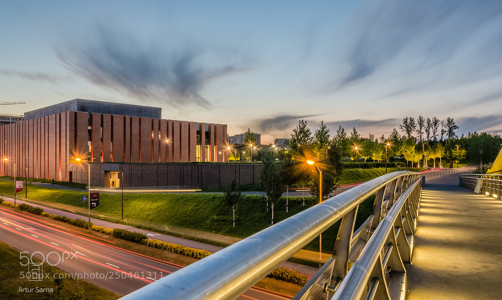 Nikon D5100 sample photo. Katowice in the evening. photography