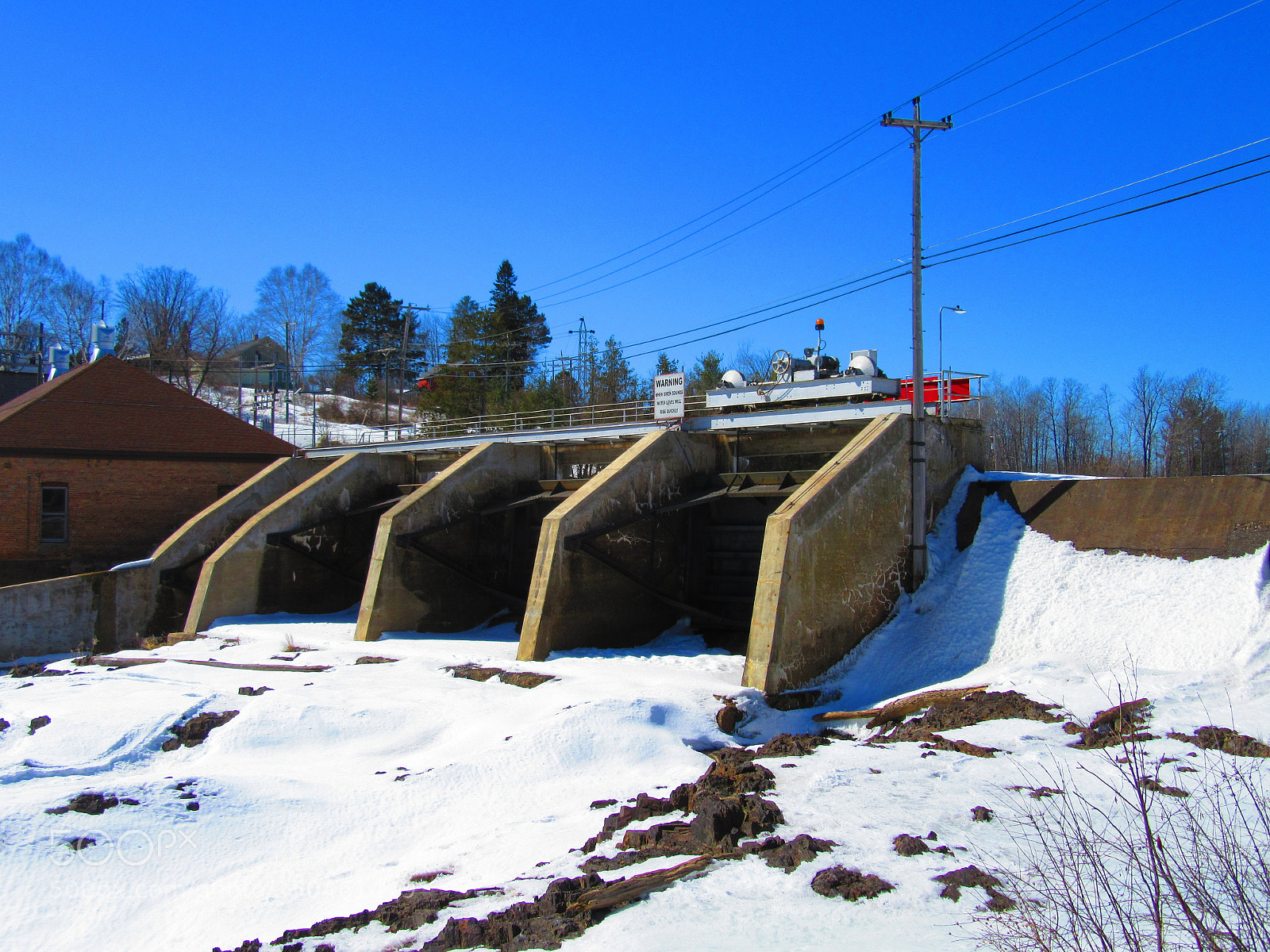 Canon PowerShot SX610 HS sample photo. Dam photography