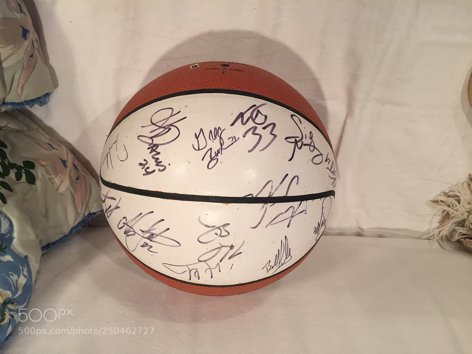 Apple iPhone 6 sample photo. Dallas mavericks autographed basketball photography