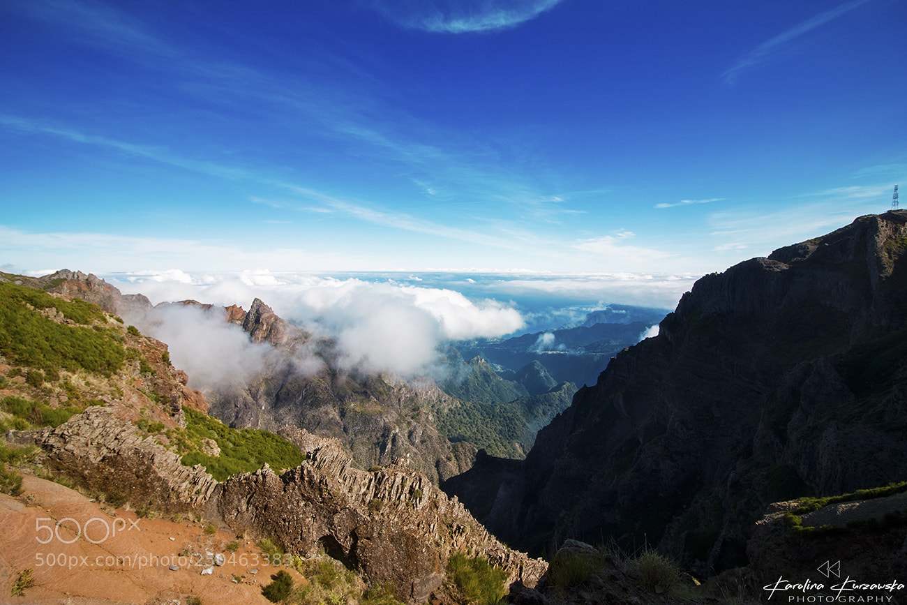 Canon EOS 70D sample photo. Above the clouds photography