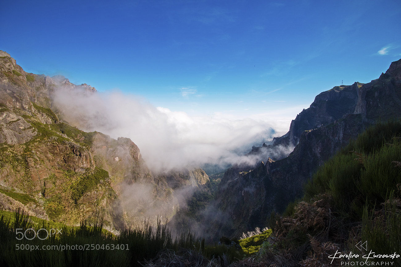 Canon EOS 70D sample photo. Above the clouds photography