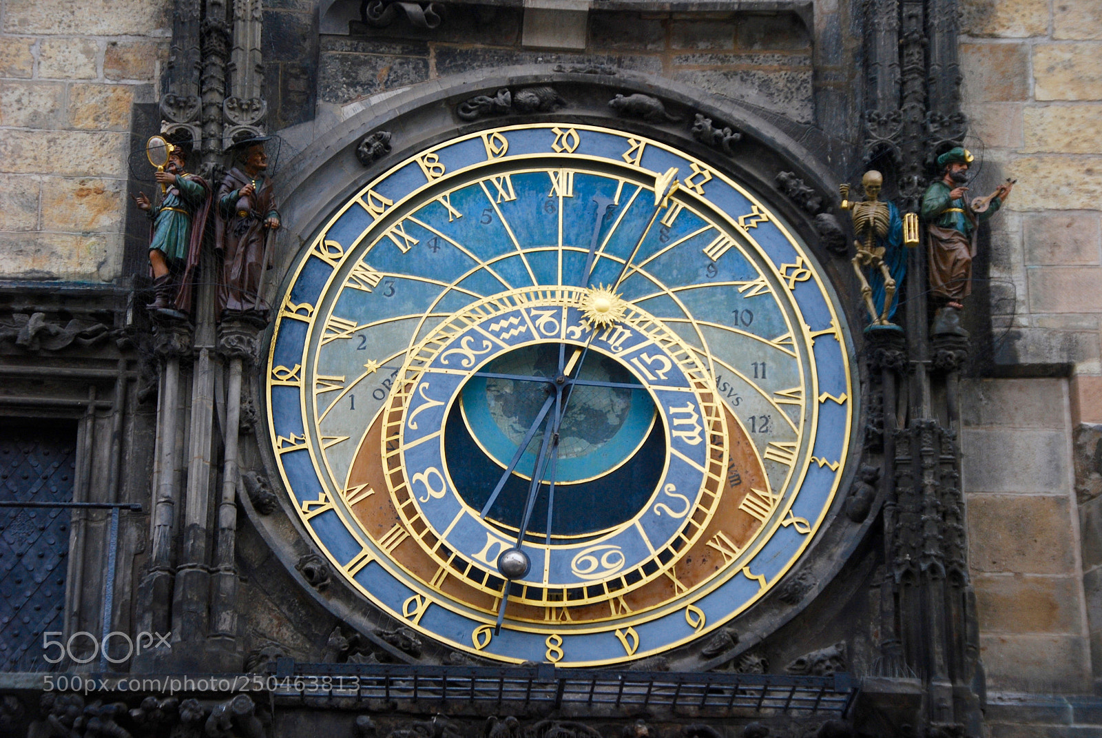 Nikon D60 sample photo. Clock at praga photography