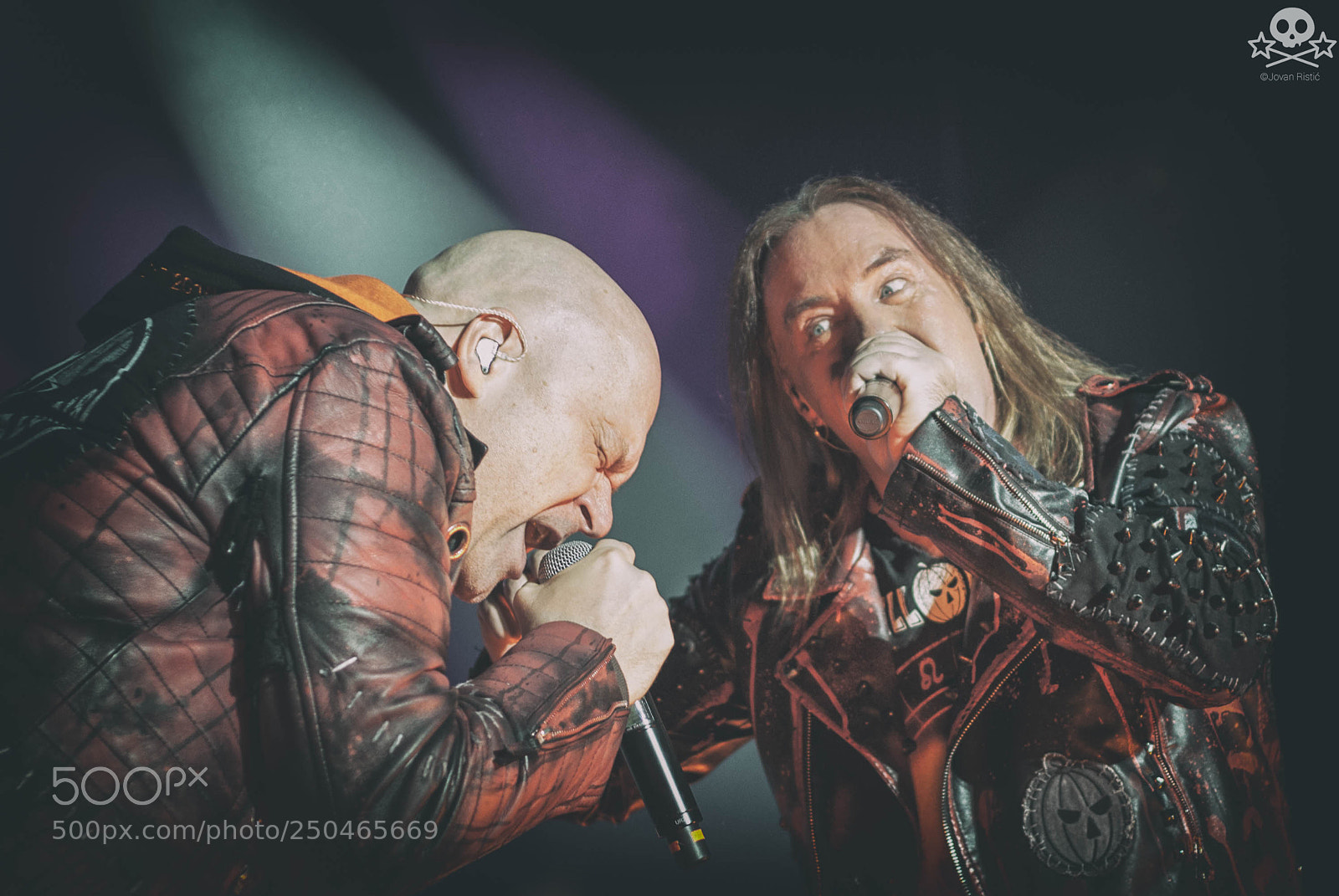 Nikon D200 sample photo. Helloween in concert photography