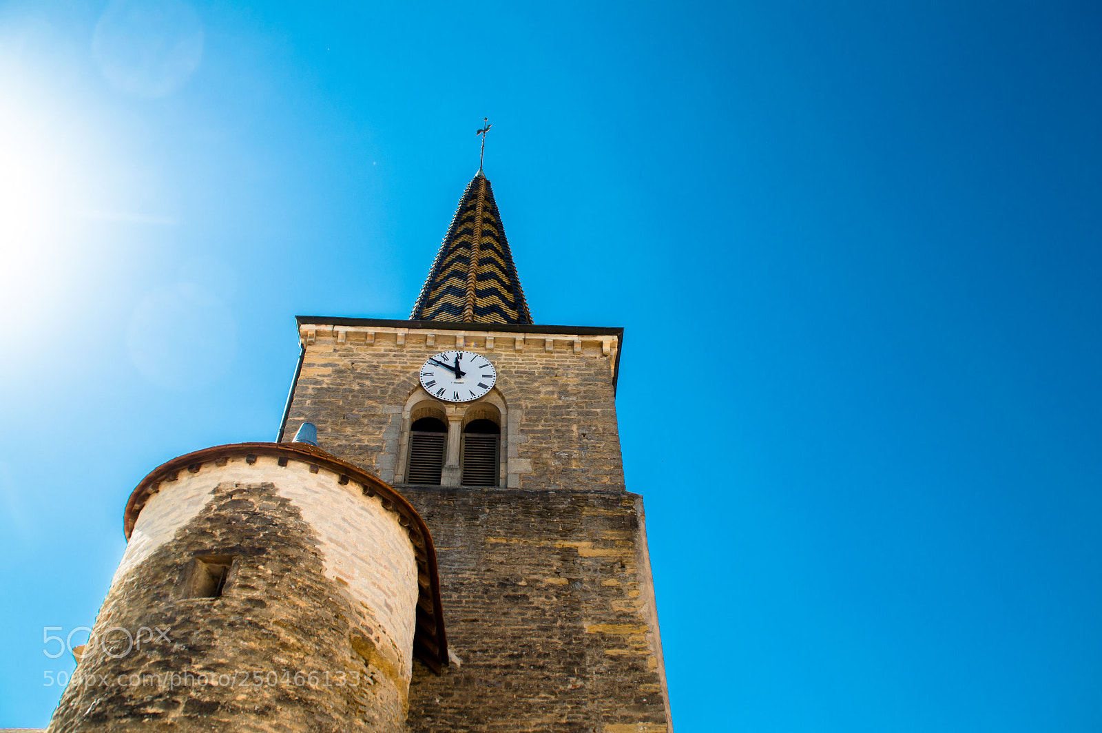 Nikon D3200 sample photo. Small french village photography