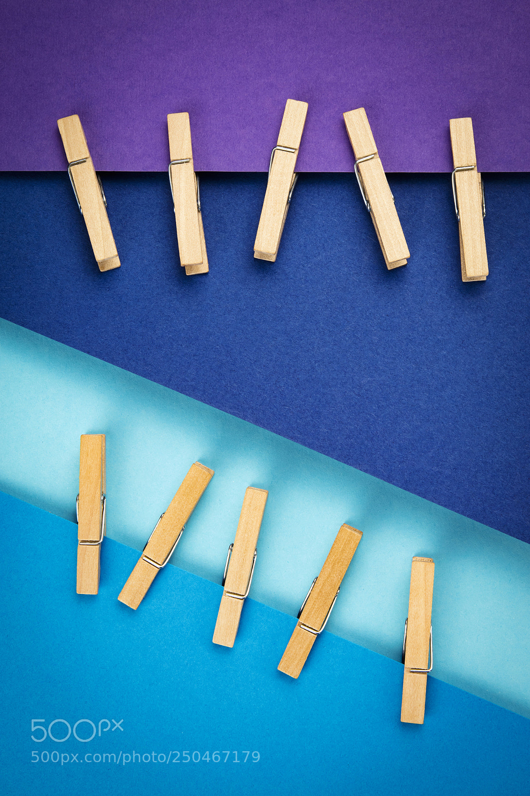 Nikon D5500 sample photo. Pins attached to blue photography