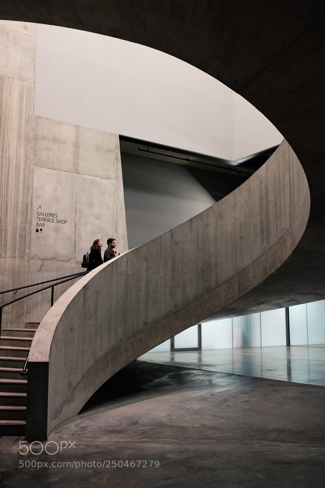 Fujifilm X100F sample photo. The staircase in tate photography