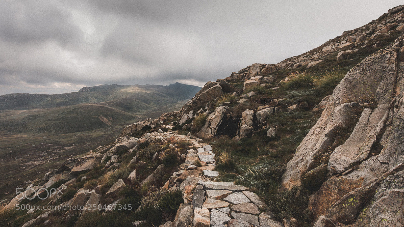 Nikon D7200 sample photo. Mountain path photography