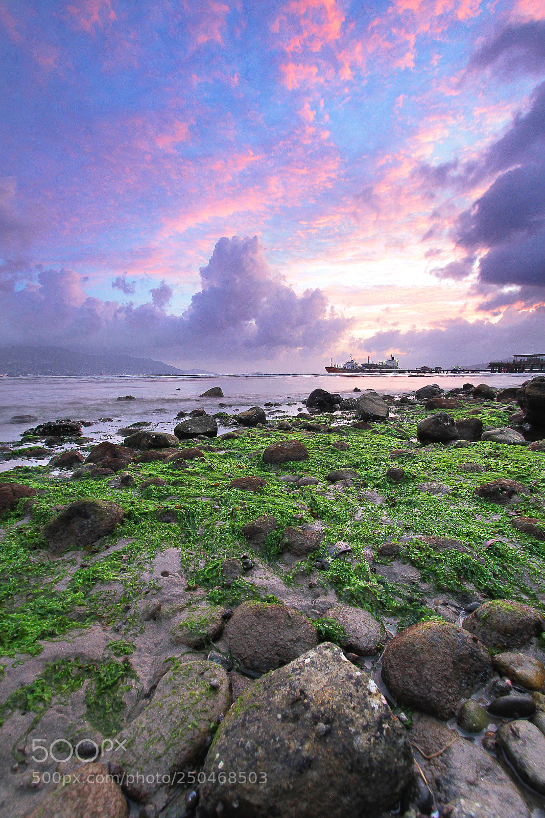 Canon EOS 7D sample photo. Sunset at ambon bay photography