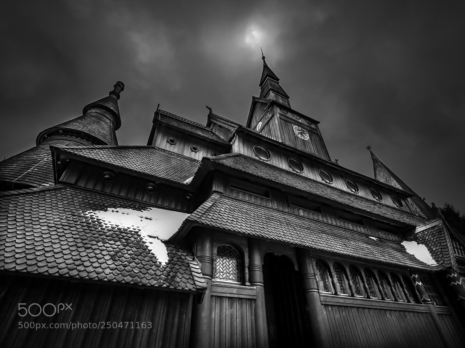 Panasonic Lumix DMC-GX8 sample photo. Stabkirche hahnenklee photography