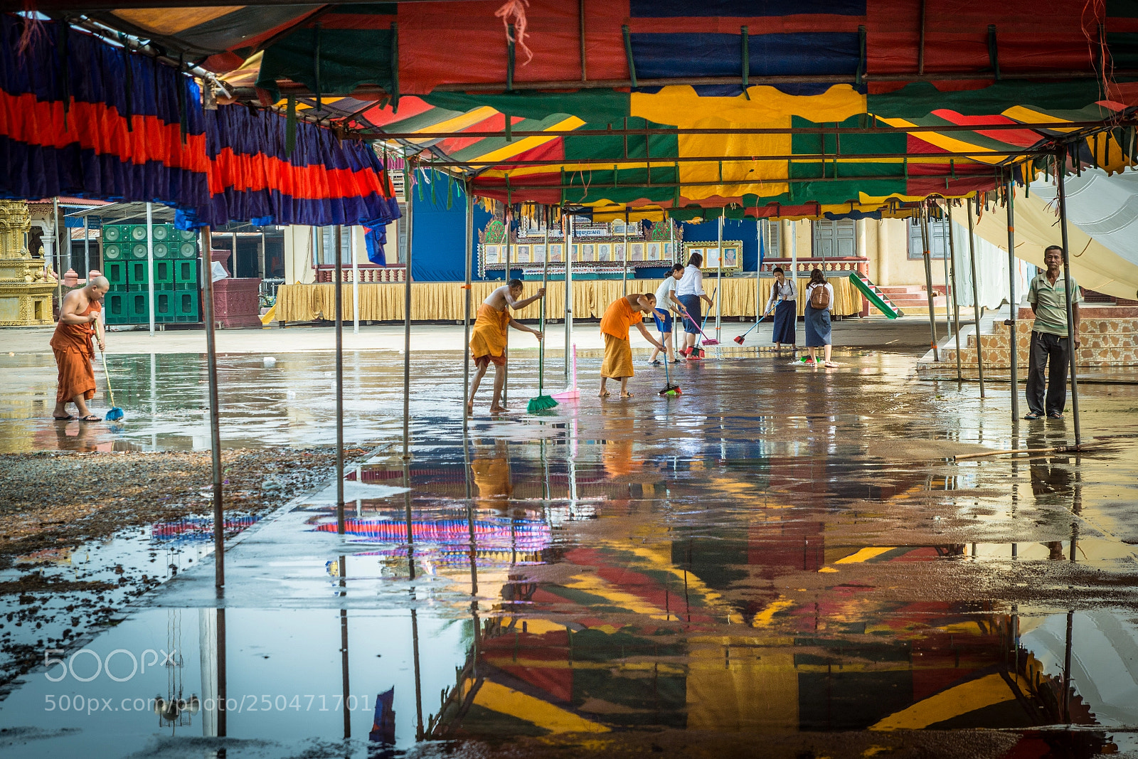 Sony SLT-A65 (SLT-A65V) sample photo. Color of cambodia photography