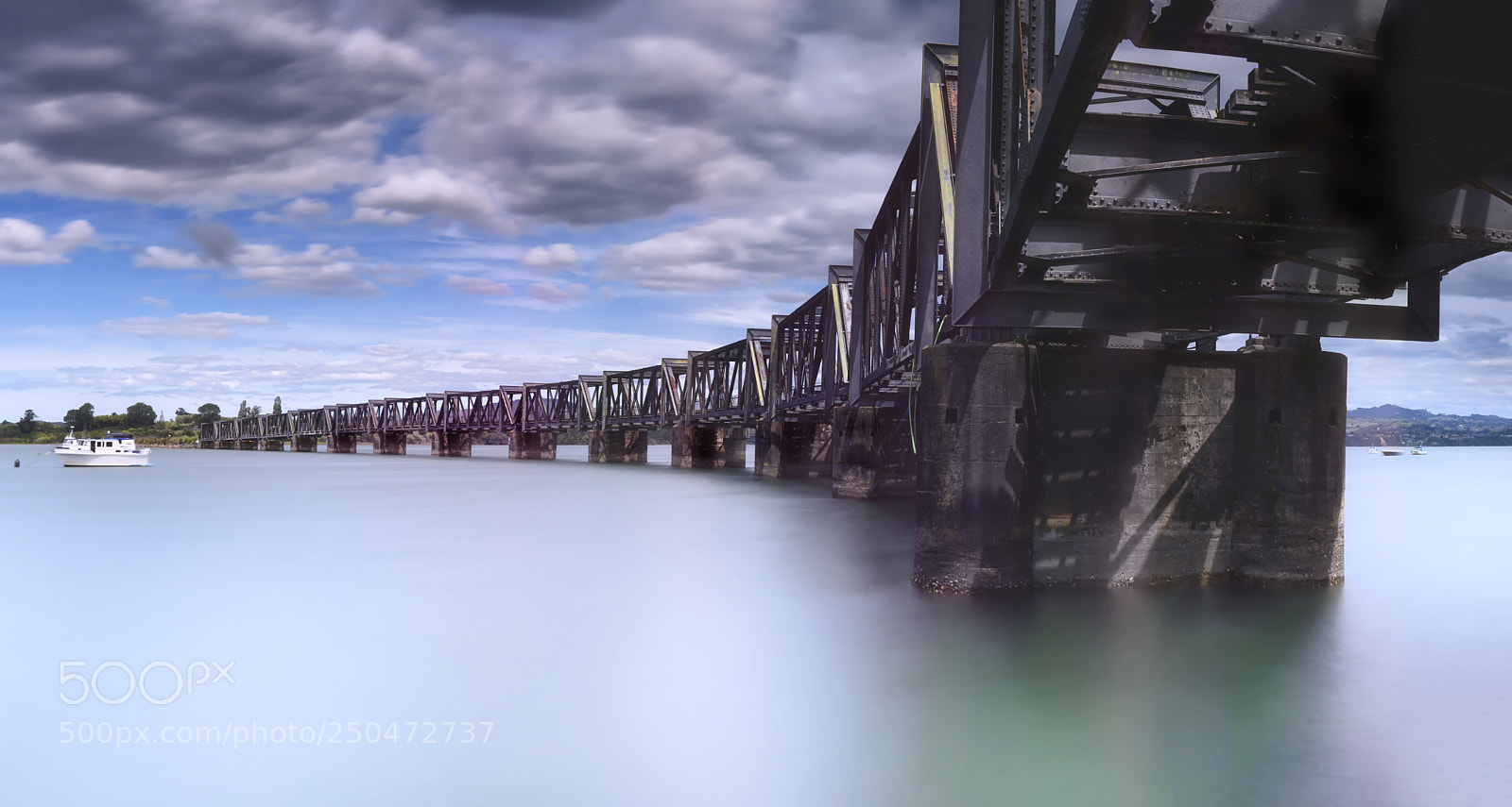 Nikon D800 sample photo. Matapihi rail bridge photography