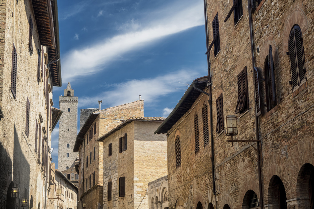 San Gimignano, Siena, at morning by Claudio G. Colombo on 500px.com