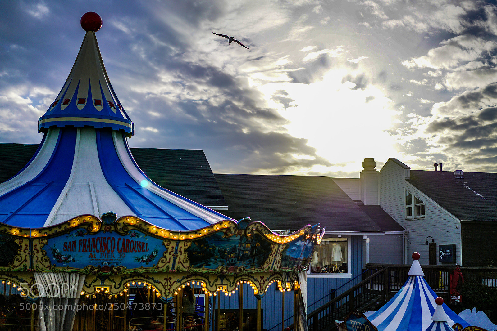 Sony a7R II sample photo. Sunset at pier 59 photography