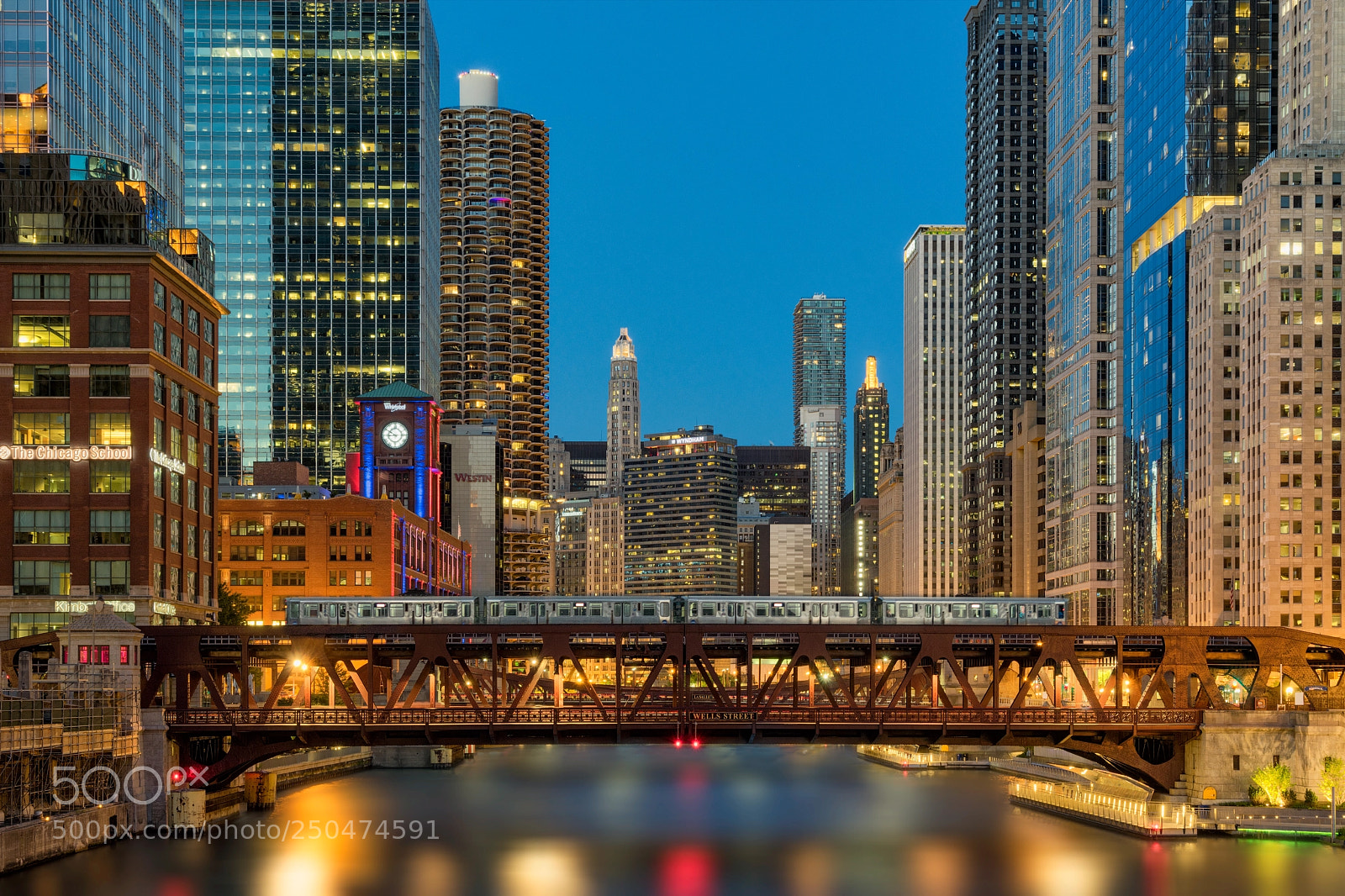 Sony a7R sample photo. Chicago skyline photography